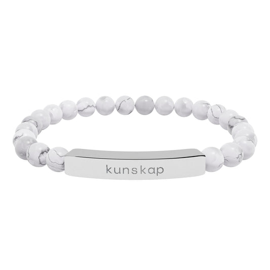 Kunskap - Armband med natursten