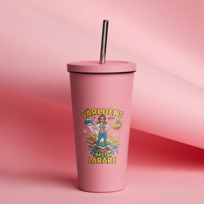 Glas och drickmuggar till lärare