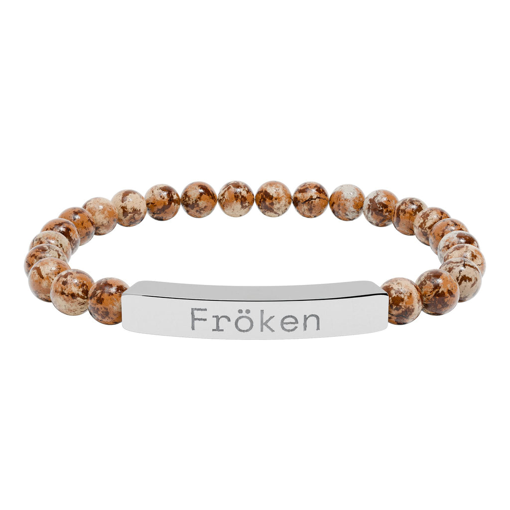 Fröken - Armband med natursten
