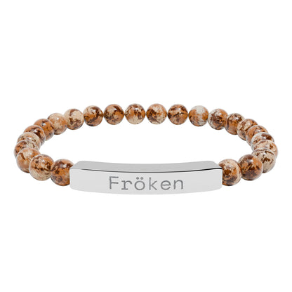 Fröken - Armband med natursten