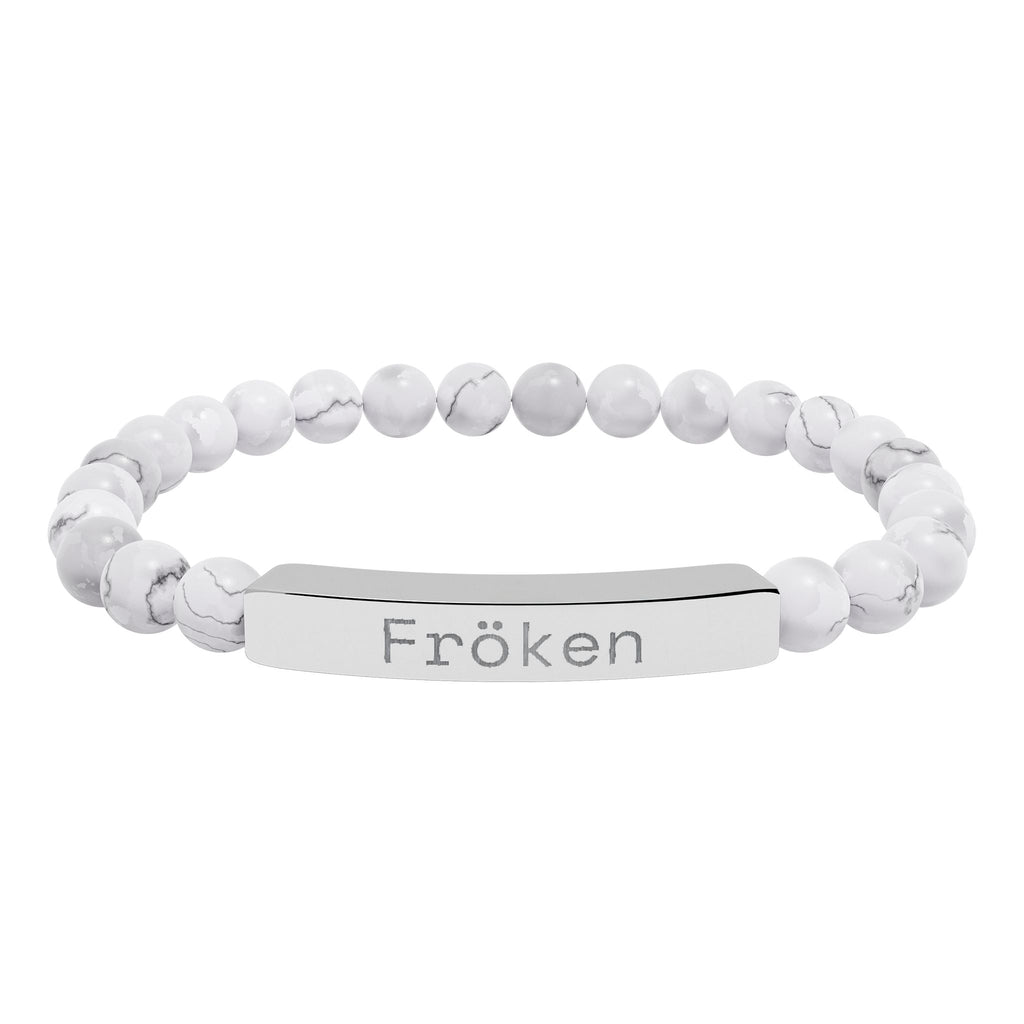 Fröken - Armband med natursten
