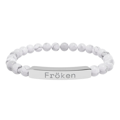 Fröken - Armband med natursten