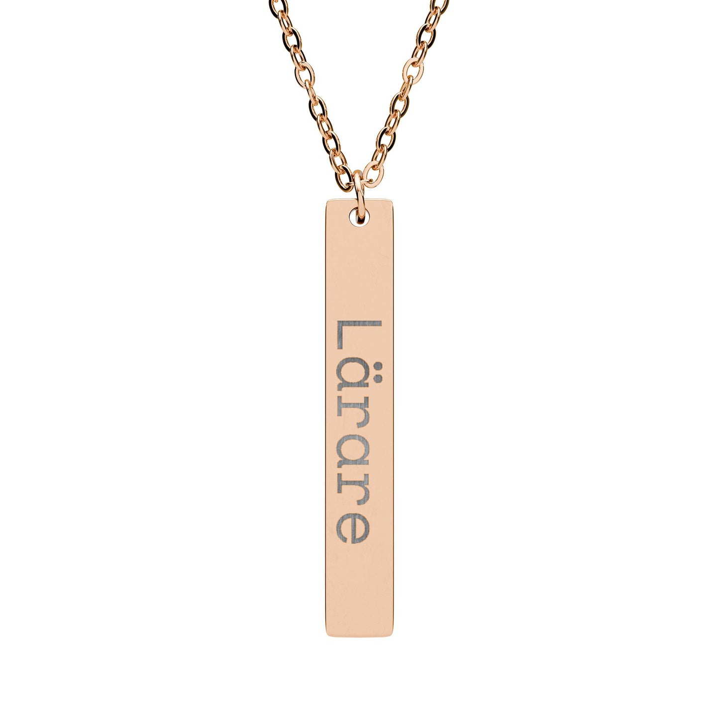 Lärare - Vertikalt stavhalsband