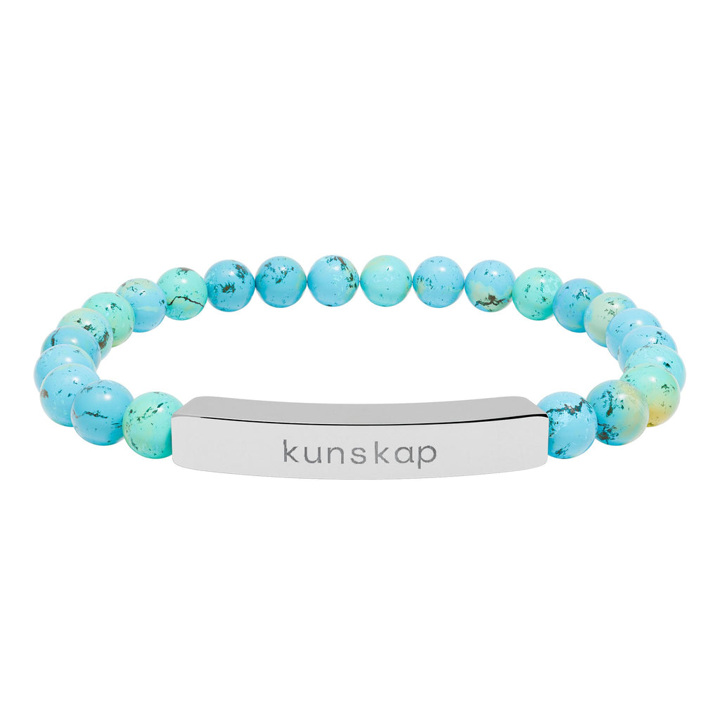 Kunskap - Armband med natursten