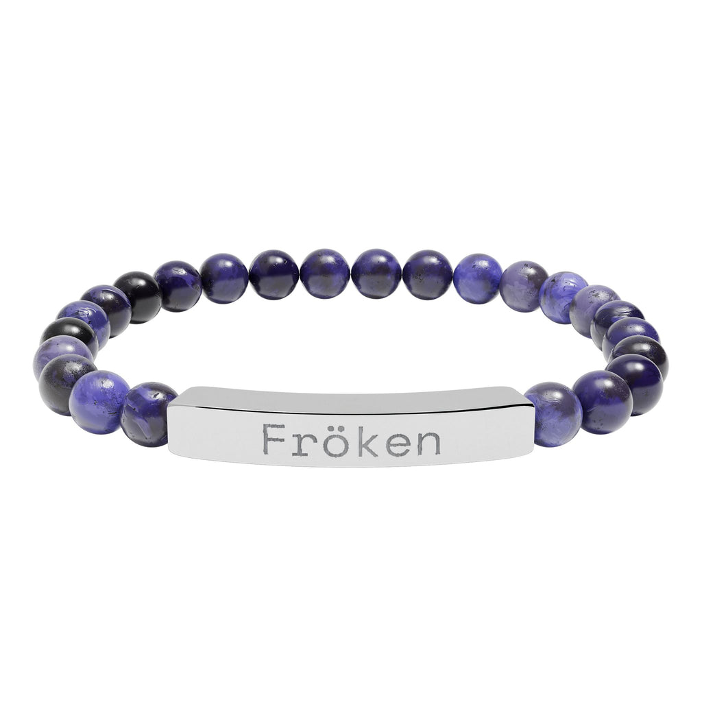 Fröken - Armband med natursten