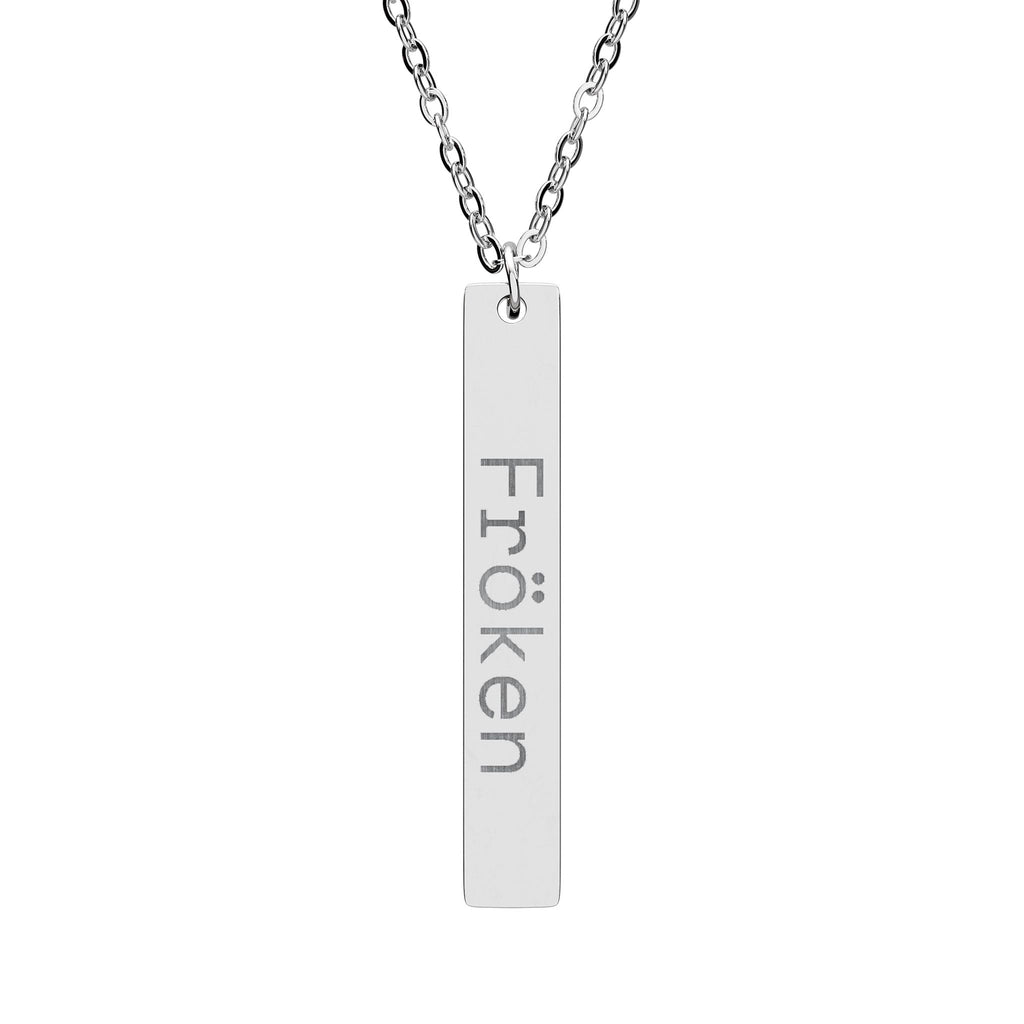 Fröken - Vertikalt stavhalsband