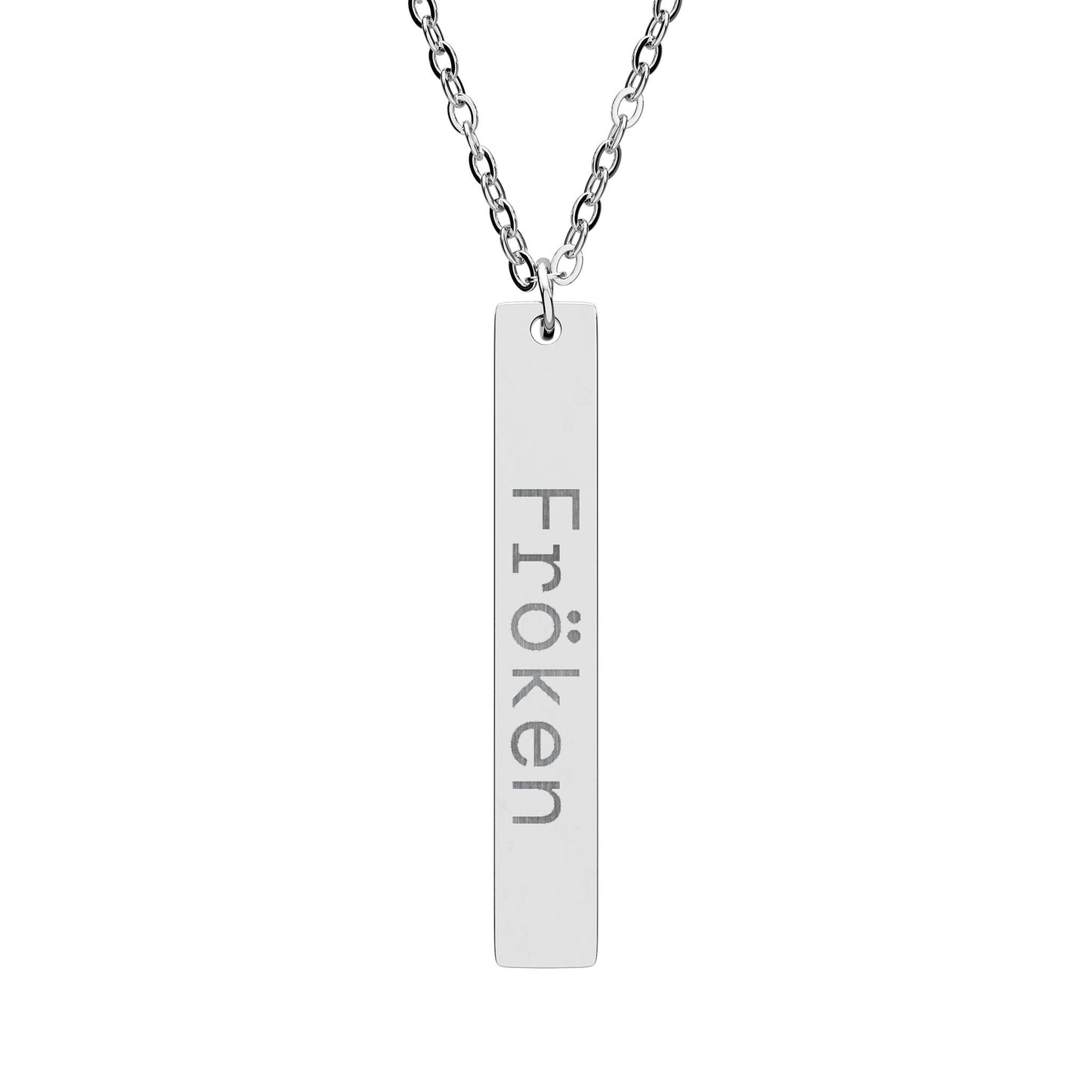 Fröken - Vertikalt stavhalsband