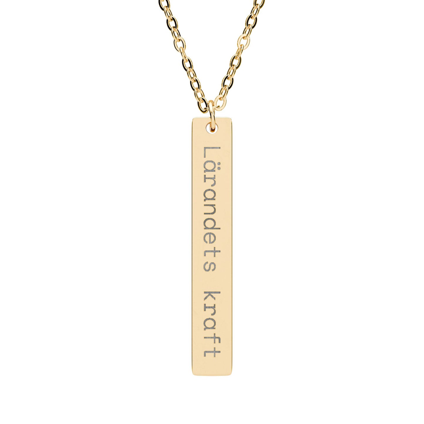 Lärandets kraft - Vertikalt stavhalsband