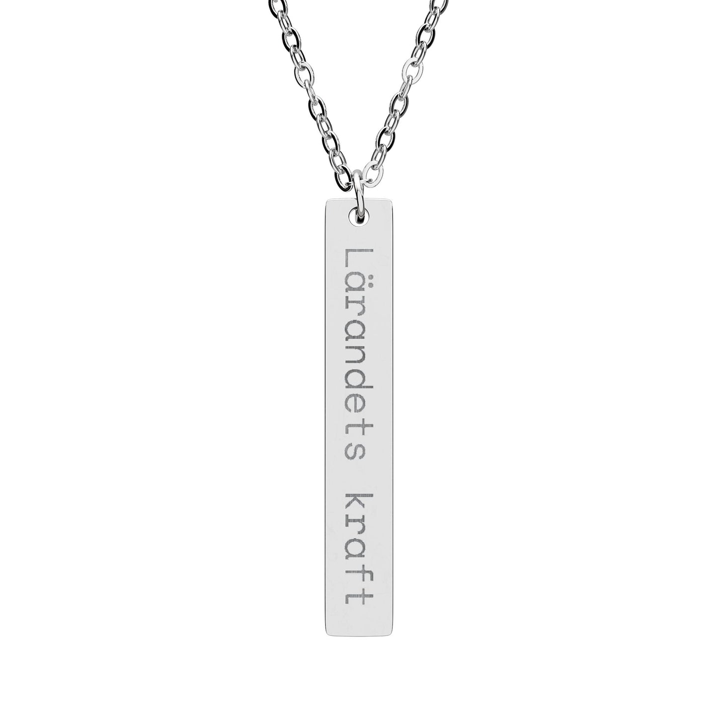 Lärandets kraft - Vertikalt stavhalsband