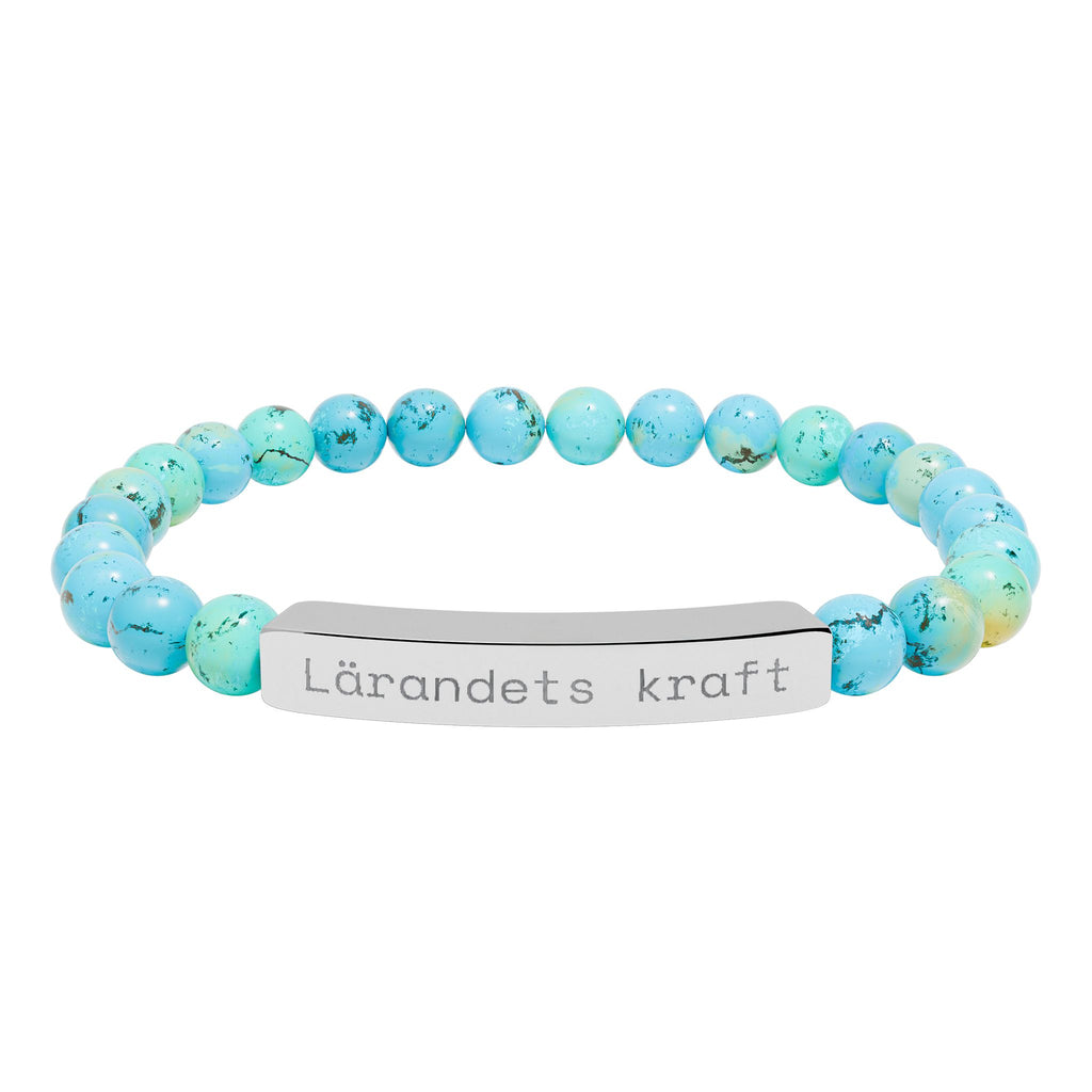 Lärandets kraft - Armband med natursten