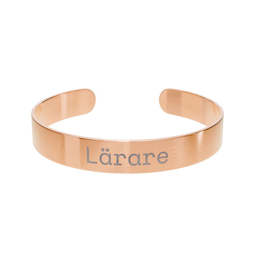 Lärare - Graverat manschettarmband