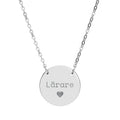 Lärare - Halsband med rund bricka