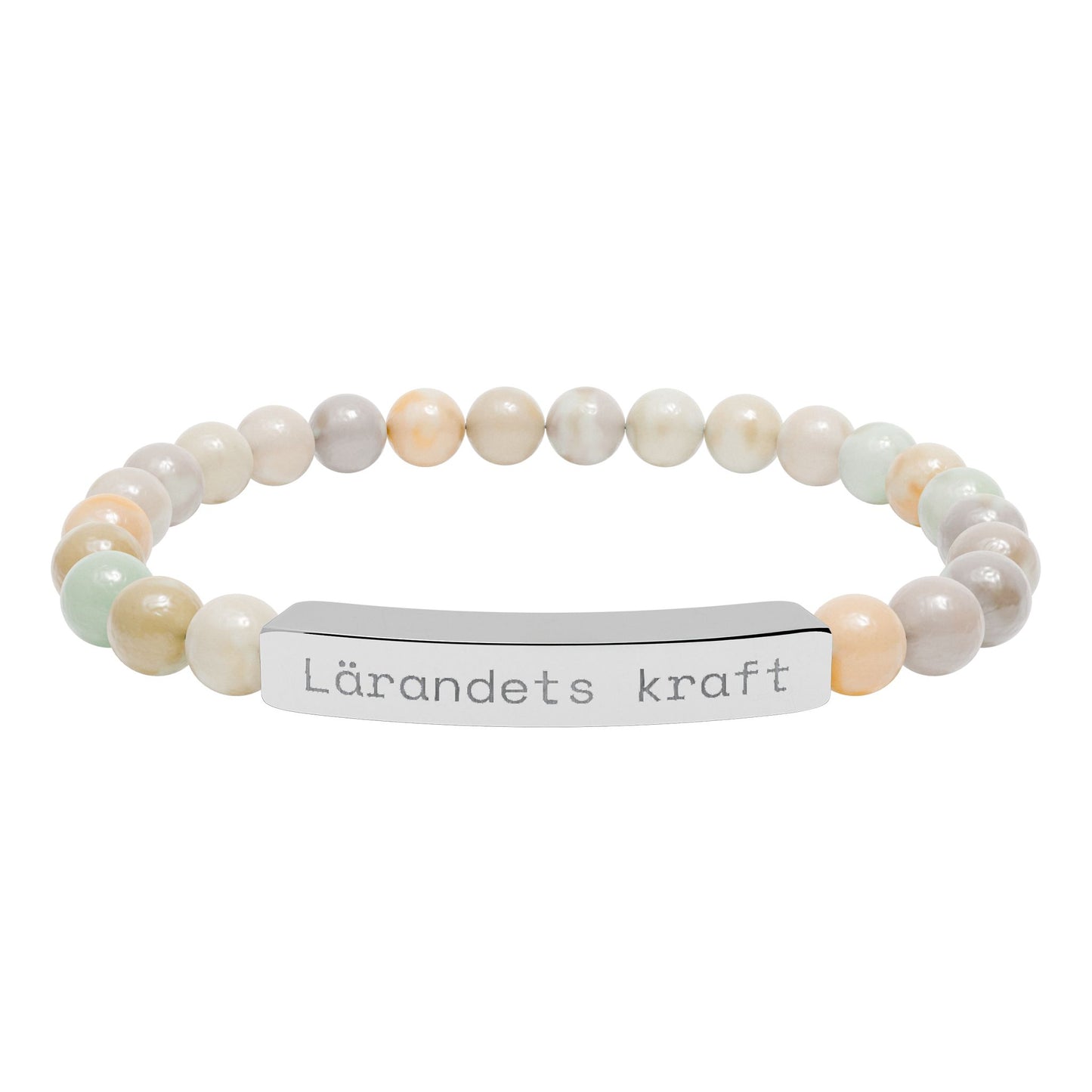 Lärandets kraft - Armband med natursten