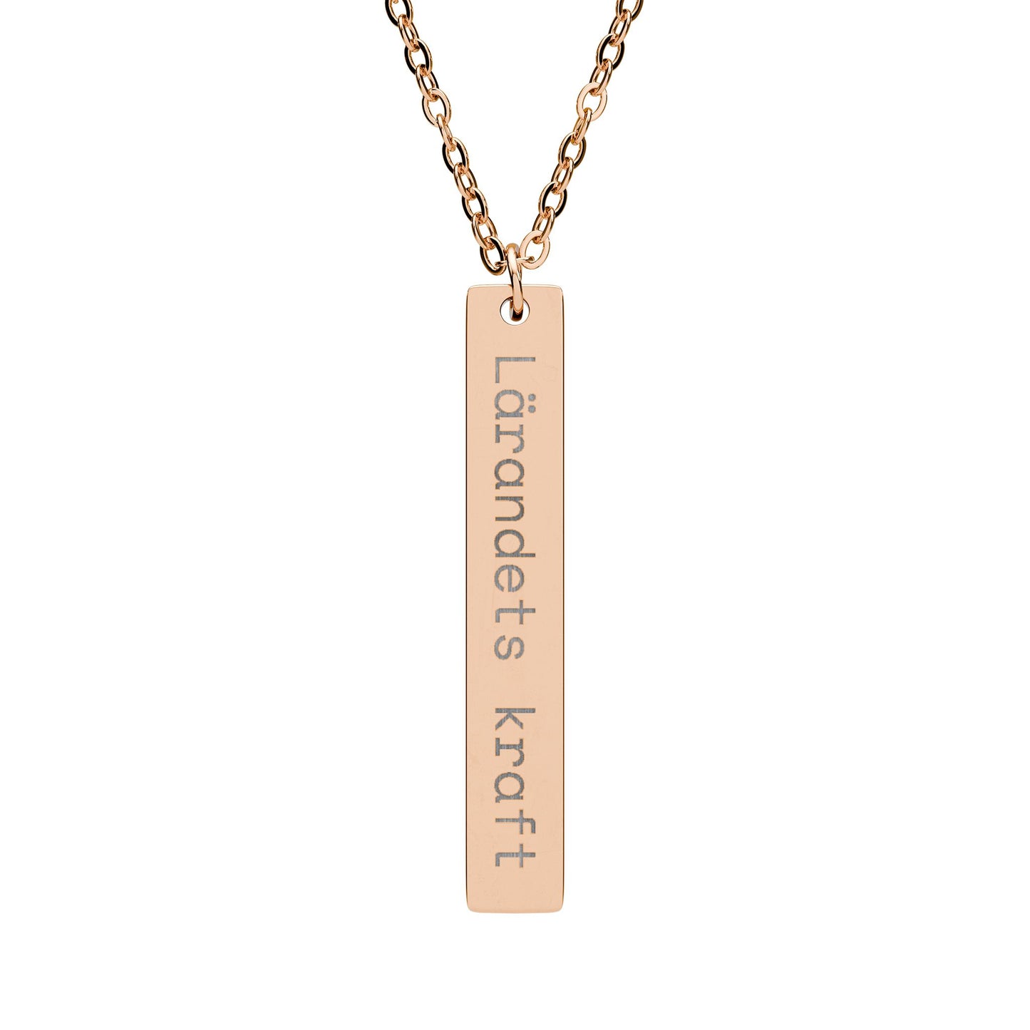 Lärandets kraft - Vertikalt stavhalsband