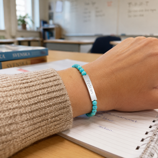 Fröken - Armband med natursten