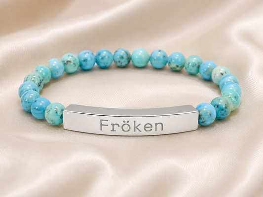 Fröken - Armband med natursten