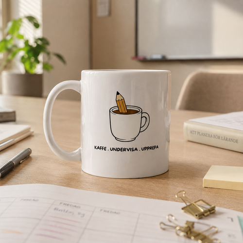 Kaffe.Undervisa.Upprepa - Kopp