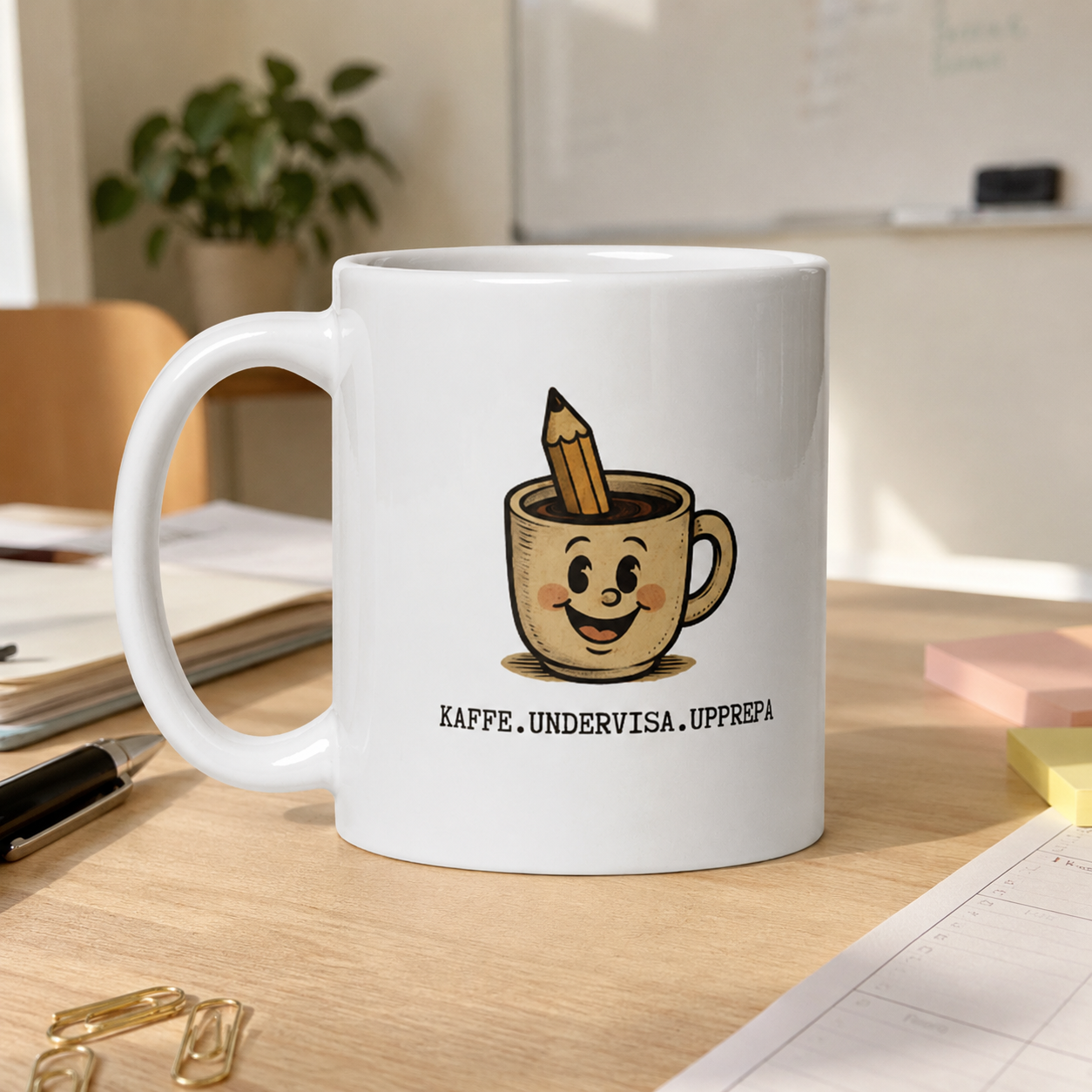 Kaffe.Undervisa.Upprepa - Kopp