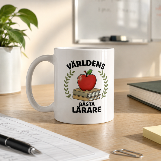 Världens bästa lärare - Kopp