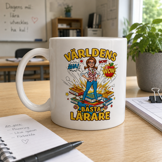 Världens bästa lärare - Kopp