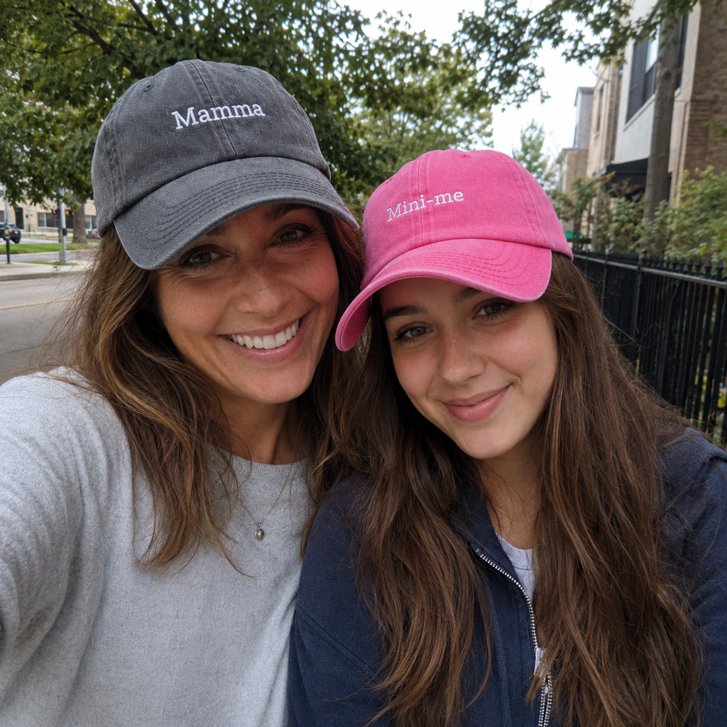 Personlig dad cap med brodyr – keps med valfri text