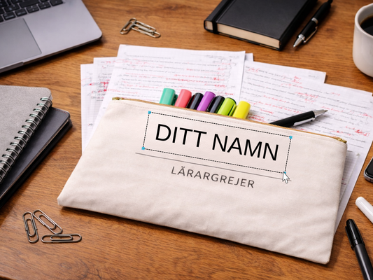 Personligt pennskrin – [Namn] | Lärargrejer
